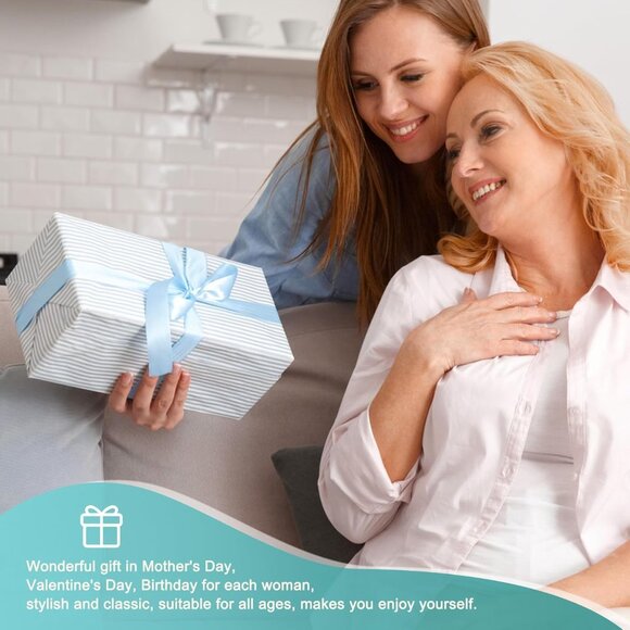 Women's Lake Green Fashion Lightweight Head Scarf Floral Print Chiffon Scarves - Picture 7 of 7